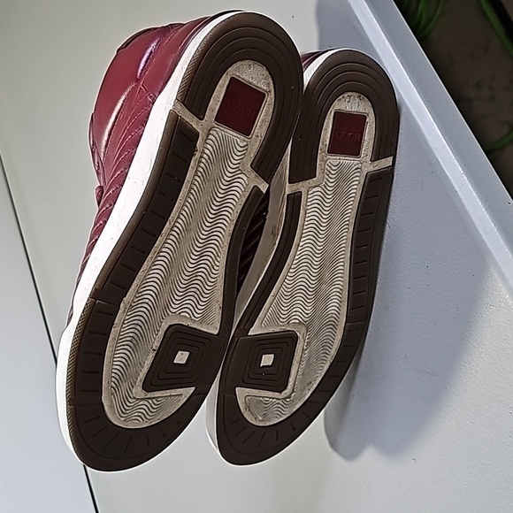Hugo Boss maroon leather 40 shoes - Picture 5 of 8